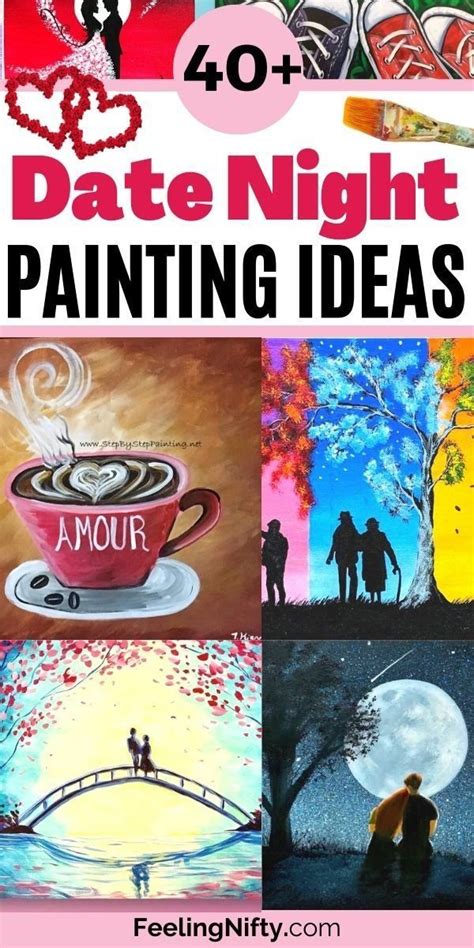 40+ Couples Painting Ideas For The Perfect Date。